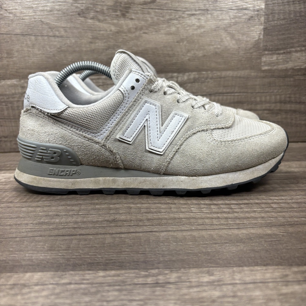 New Balance 574 Gray Womens US Size 7 EUR 38 WL574EVW Running Shoes